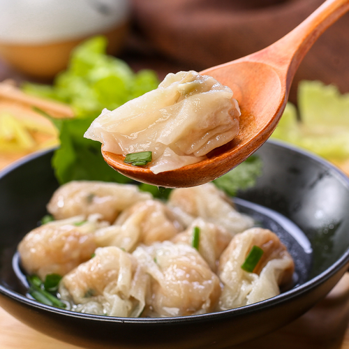 Hand-made thin skin wonton