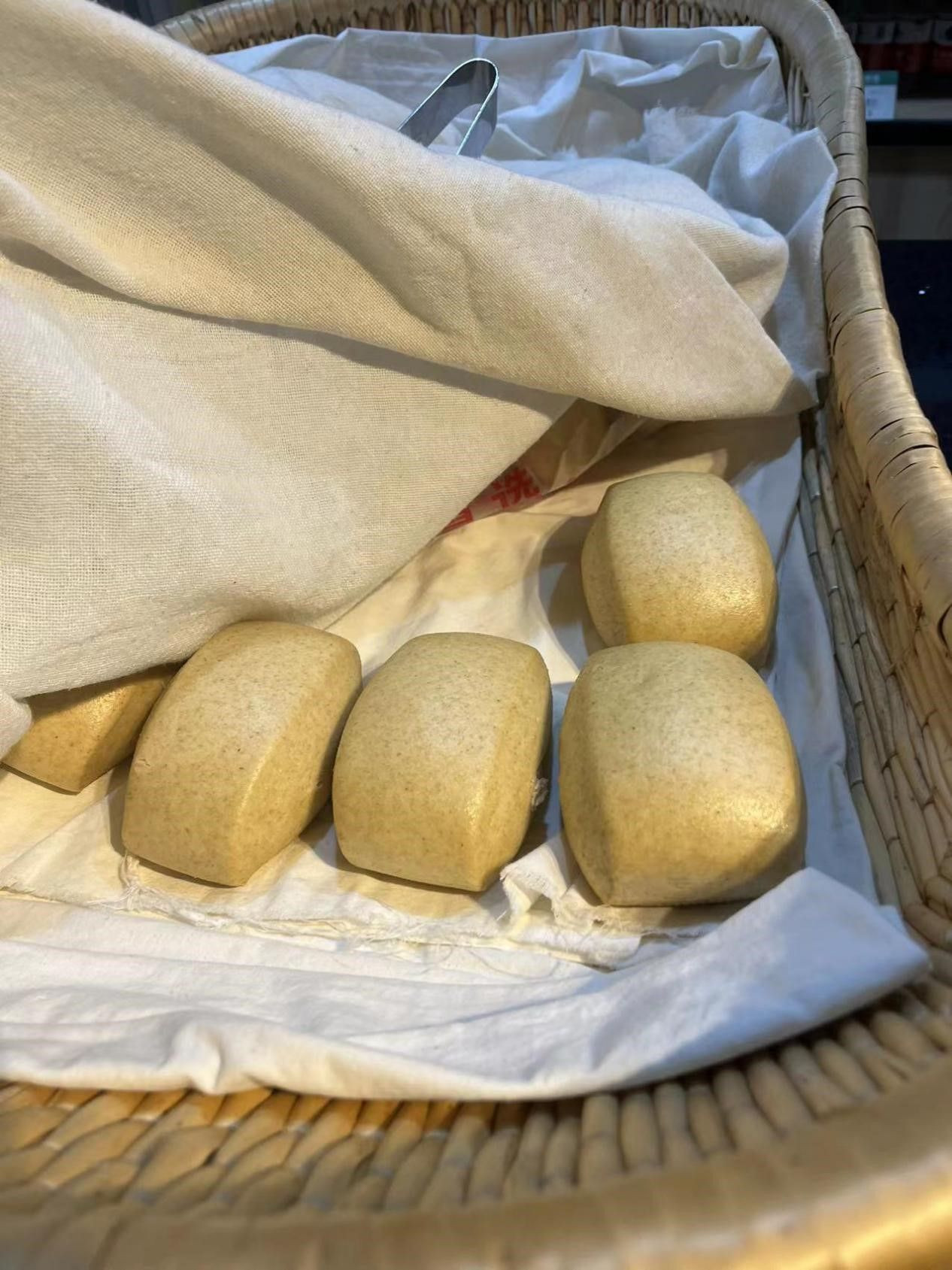 Handmade whole wheat steamed bread